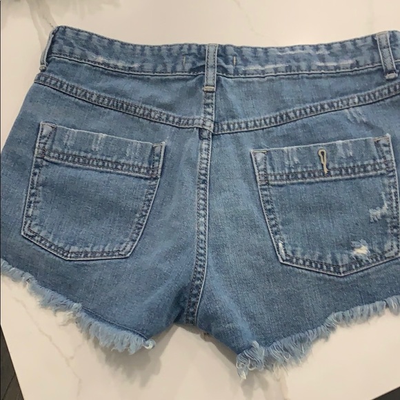 Free people jean shorts!! - Picture 2 of 4